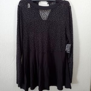 Torrid star sheer top